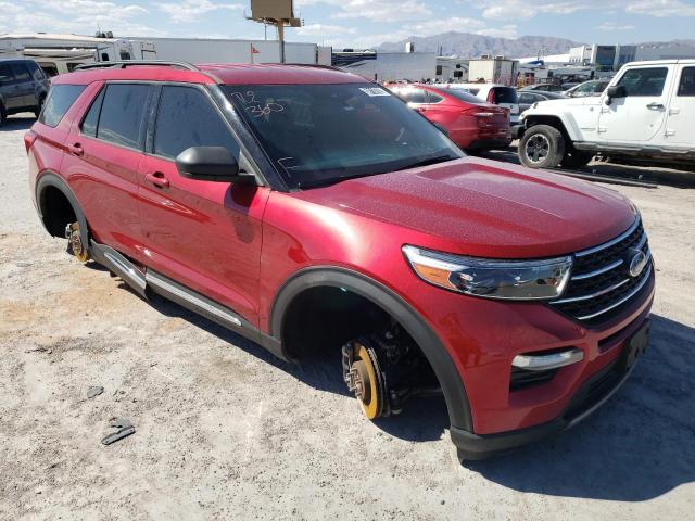 FORD EXPLORER X 2020 with VIN 1FMSK7DH5LGA82164 - Photo from auction