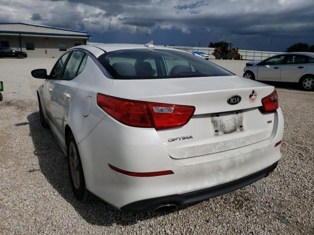 Photo 3 from auction – 2015 KIA OPTIMA LX with VIN KNAGM4A78F5607990