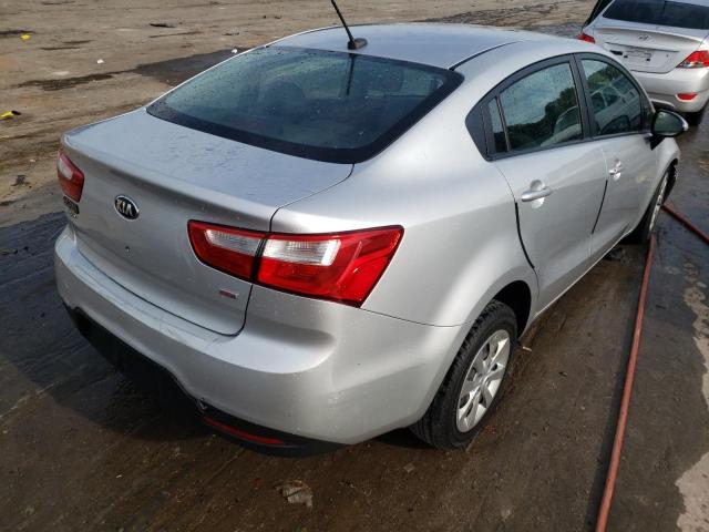 Photo 4 from auction – 2014 KIA RIO LX with VIN KNADM4A39E6417933
