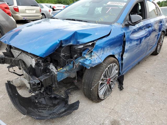 Photo 9 from auction – 2022 KIA FORTE GT with VIN 3KPF44AC8NE449858