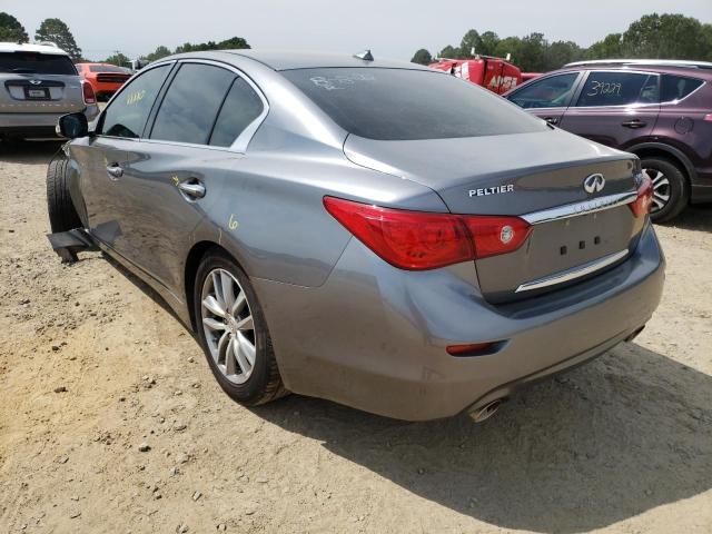 Photo 3 from auction – 2015 INFINITI Q50 BASE with VIN JN1BV7AP1FM333715