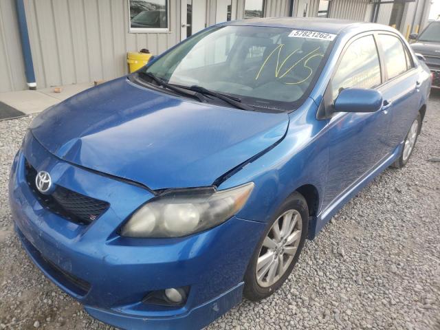 Photo 2 from auction – 2010 TOYOTA COROLLA BA with VIN 1NXBU4EE7AZ291305