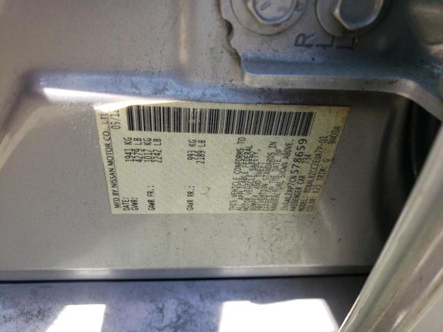 Photo 10 from auction – 2012 NISSAN ALTIMA BAS with VIN 1N4AL2AP7CN578659