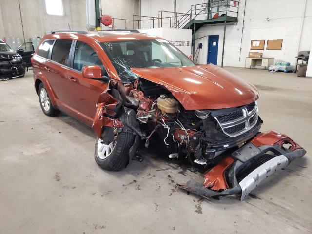 DODGE JOURNEY SX 2013 with VIN 3C4PDDBG0DT646264 - Photo from auction