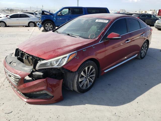 Photo 2 from auction – 2016 HYUNDAI SONATA with VIN 5NPE34AFXGH323864