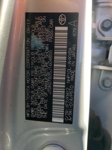 Photo 10 from auction – 2018 TOYOTA UK with VIN JTDKDTB35J1604855