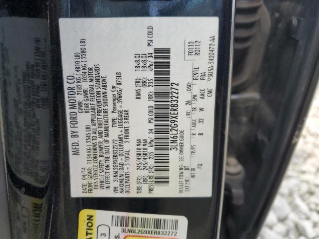 Photo 10 from auction – 2014 LINCOLN MKZ with VIN 3LN6L2G9XER832272