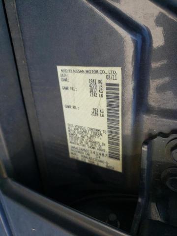 Photo 10 from auction – 2012 NISSAN ALTIMA with VIN 1N4AL2AP6CC141487