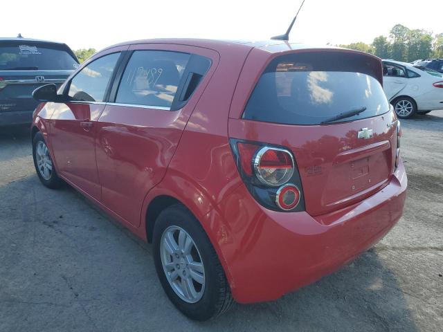 Photo 3 from auction – 2012 CHEVROLET SONIC LT with VIN 1G1JC6SH1C4185487