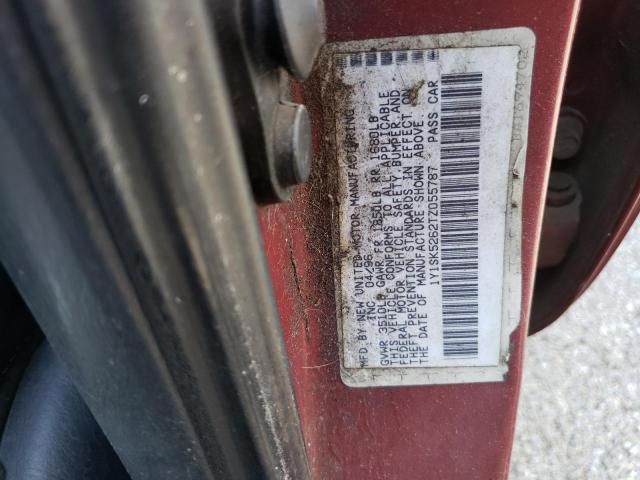 Photo 10 from auction – 1996 GEO PRIZM BASE with VIN 1Y1SK5262TZ055787