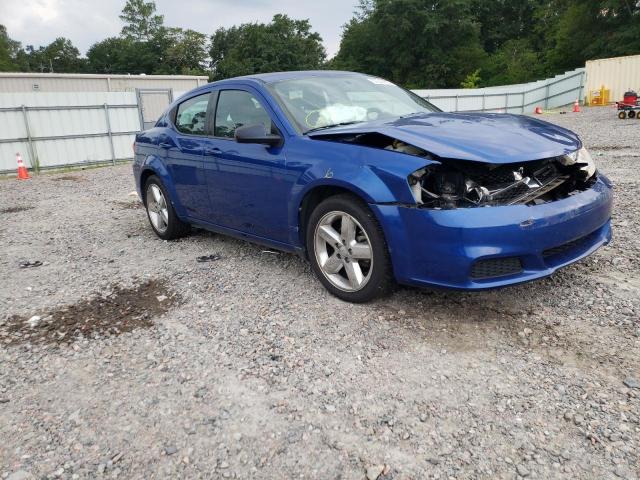 DODGE AVENGER SE 2013 with VIN 1C3CDZAB7DN596341 - Photo from auction