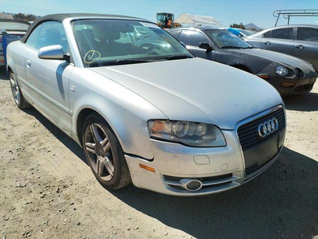 AUDI A4 2.0T CA 2008 with VIN WAUAF48H98K006042 - Photo from auction