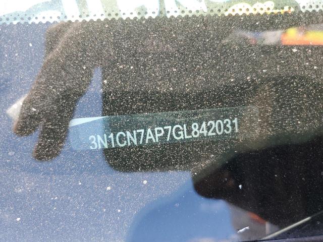 Photo 10 from auction – 2016 NISSAN VERSA S with VIN 3N1CN7AP7GL842031