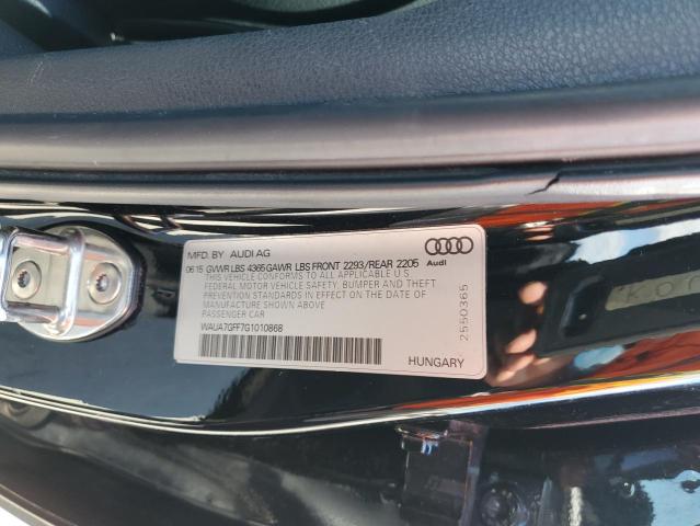 Photo 10 from auction – 2016 AUDI A3 PREMIUM with VIN WAUA7GFF7G1010868