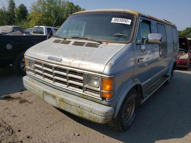 Photo 2 from auction – 1988 DODGE RAM VAN B2 with VIN 2B7HB23Y7JK110425