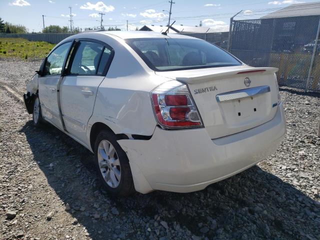 Photo 3 from auction – 2012 NISSAN SENTRA 2.0 with VIN 3N1AB6AP8CL749734