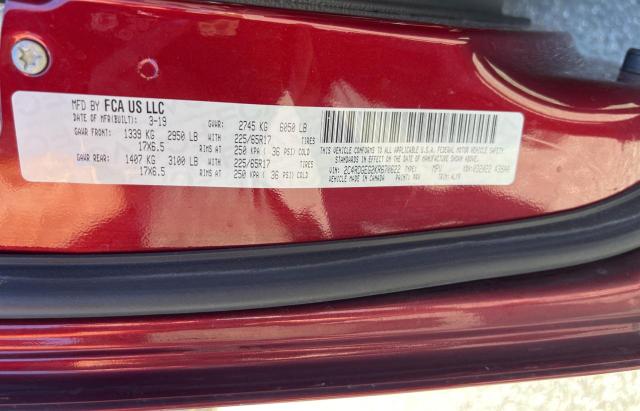 Photo 10 from auction – 2019 DODGE GRAND CARA with VIN 2C4RDGEG2KR670622