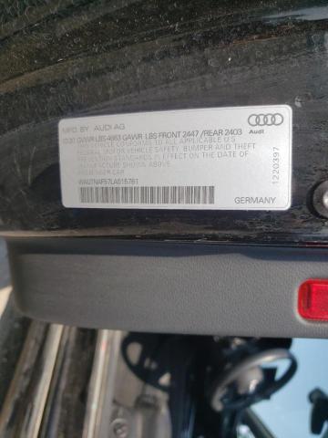 Photo 10 from auction – 2020 AUDI A5 PREMIUM with VIN WAUTNAF57LA015761