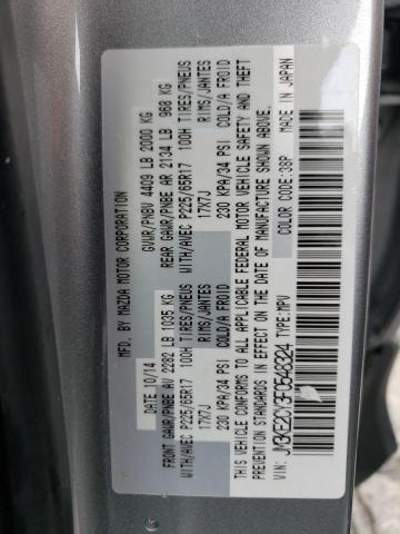 Photo 10 from auction – 2015 MAZDA CX-5 TOURI with VIN JM3KE2CY3F0548324