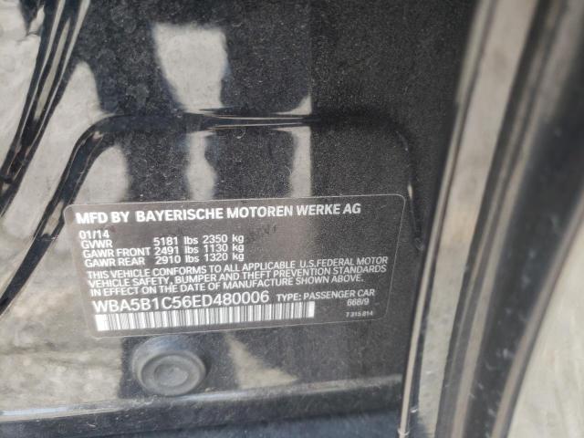 Photo 10 from auction – 2014 BMW 535 I with VIN WBA5B1C56ED480006