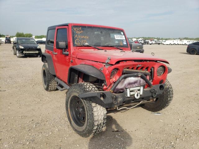 JEEP WRANGLER X 2008 with VIN 1J4FA24108L617263 - Photo from auction