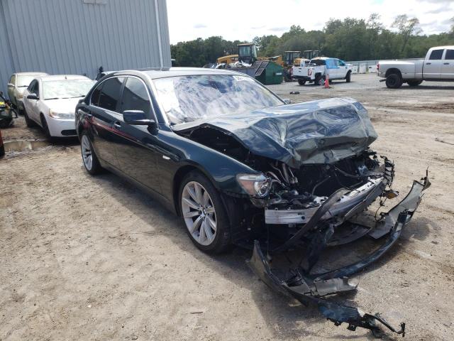 BMW 750 2007 with VIN WBAHN83557DT72119 - Photo from auction