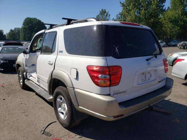 Photo 3 from auction – 2001 TOYOTA SEQOUIA with VIN 5TDBT44A21S013583