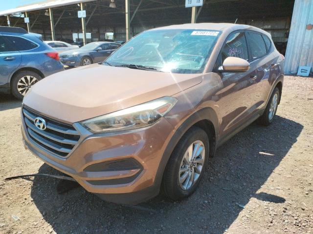 Photo 2 from auction – 2016 HYUNDAI TUCSON SE with VIN KM8J23A42GU027832