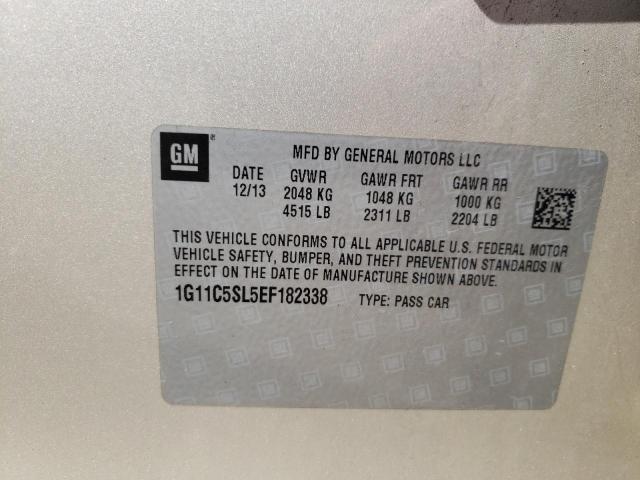 Photo 10 from auction – 2014 CHEVROLET MALIBU 1LT with VIN 1G11C5SL5EF182338