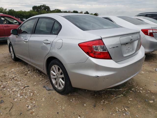 Photo 3 from auction – 2012 HONDA CIVIC EX with VIN 19XFB2F88CE091253