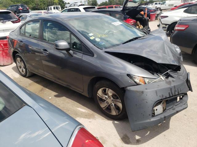Photo 1 from auction – 2013 HONDA CIVIC LX with VIN 19XFB2F54DE009736