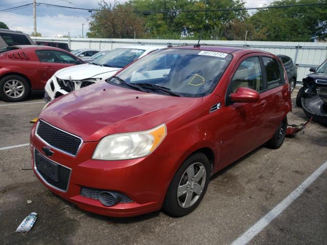 Photo 2 from auction – 2009 CHEVROLET AVEO LS with VIN KL1TD66E09B381042