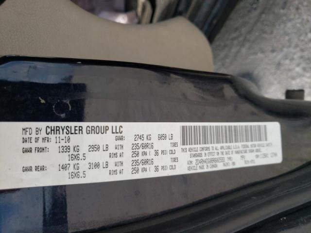 Photo 10 from auction – 2011 DODGE GRAND CARA with VIN 2D4RN4DG0BR602593