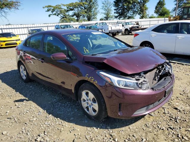 KIA FORTE LX 2017 with VIN 3KPFL4A77HE108770 - Photo from auction