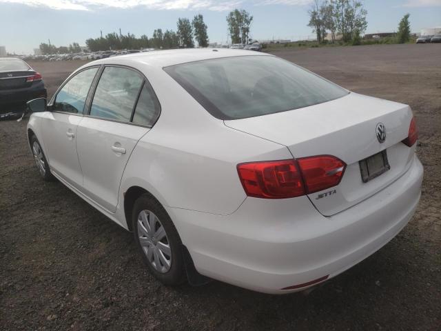Photo 3 from auction – 2013 VOLKSWAGEN JETTA BASE with VIN 3VW1K7AJ7DM316137