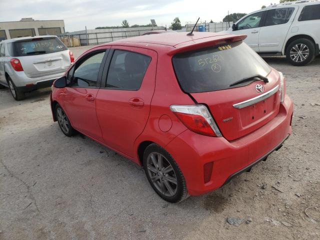 Photo 3 from auction – 2012 TOYOTA YARIS with VIN JTDKTUD33CD512621