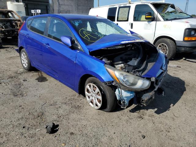 HYUNDAI ACCENT GLS 2013 with VIN KMHCT5AE9DU076029 - Photo from auction