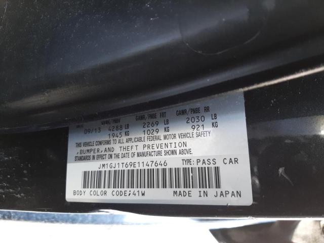 Photo 10 from auction – 2014 MAZDA 6 TOURING with VIN JM1GJ1T69E1147646
