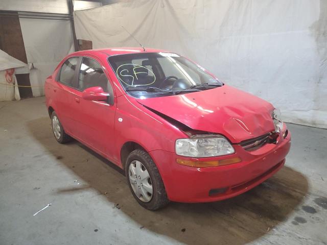 Photo 1 from auction – 2006 CHEVROLET AVEO BASE with VIN KL1TD56656B552818