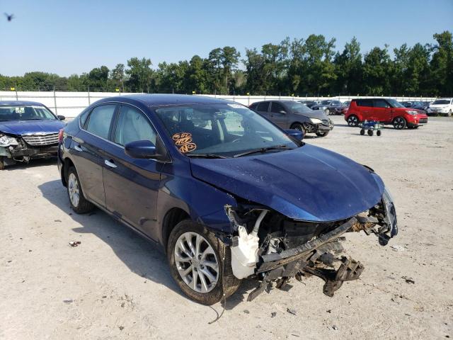 NISSAN SENTRA S 2018 with VIN 3N1AB7AP0JL648173 - Photo from auction