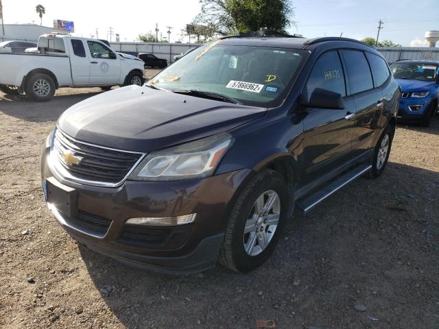 Photo 2 from auction – 2014 CHEVROLET TRAVERSE L with VIN 1GNKRFED6EJ176346
