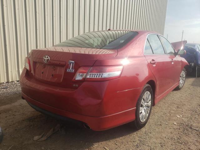 Photo 4 from auction – 2011 TOYOTA CAMRY BASE with VIN 4T1BF3EK2BU729272