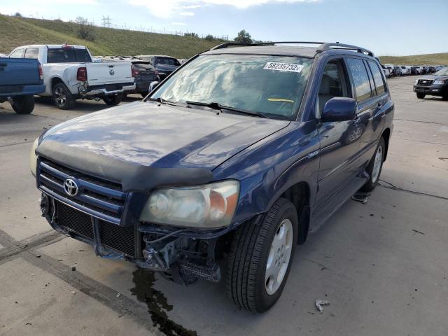 Photo 2 from auction – 2004 TOYOTA HIGHLANDER with VIN JTEEP21A040037037