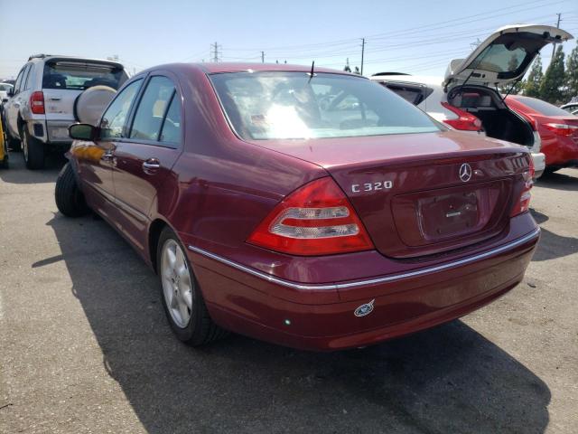 Photo 3 from auction – 2002 MERCEDES-BENZ C 320 with VIN WDBRF64J22E004213