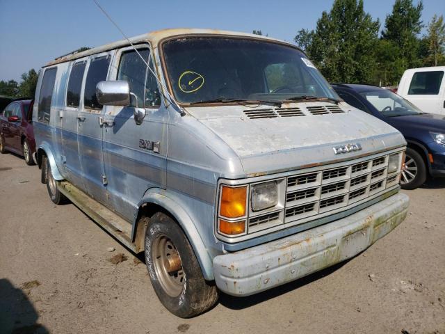 DODGE RAM VAN B2 1988 with VIN 2B7HB23Y7JK110425 - Photo from auction
