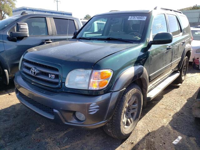 Photo 2 from auction – 2003 TOYOTA SEQUOIA SR with VIN 5TDBT44A13S203085