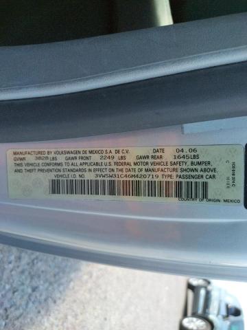 Photo 10 from auction – 2006 VOLKSWAGEN NEW BEETLE with VIN 3VWSW31C46M420719