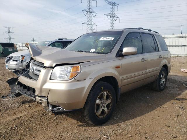 Photo 2 from auction – 2006 HONDA PILOT EX with VIN 5FNYF284X6B041637