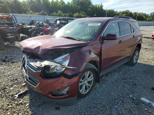 Photo 2 from auction – 2017 CHEVROLET EQUINOX LT with VIN 2GNALCEK2H6160334