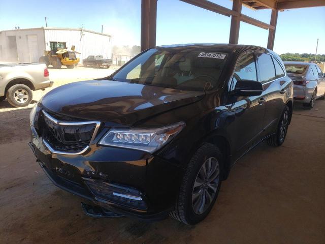 Photo 2 from auction – 2014 ACURA MDX TECHNO with VIN 5FRYD3H48EB003896